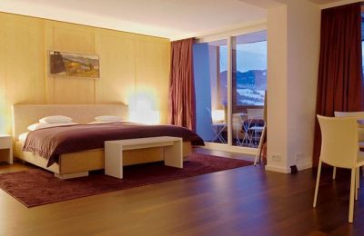 Sonne Suite Südseite Bett in der Sonne Suite Südseite