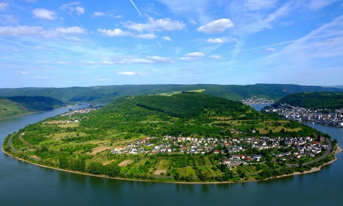 NRW Mittelrheintal in Nordrhein-Westfalen.