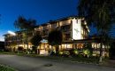 Hotel Mürz Das beleuchtete Hotel am Abend