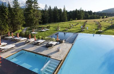 Außenpool Außenpool vom Hotel Das Kranzbach