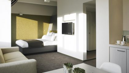 Aspria apartment Wohnraum im Aspria apartment