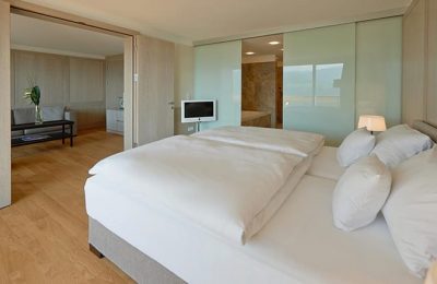 Juniorsuite Bett in der Juniorsuite