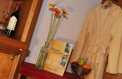 Doppelzimmer Komfort 4 Leihbademäntel im Doppelzimmer Komfort