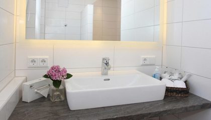 Waschbecken Waschbecken in der Spa Suite