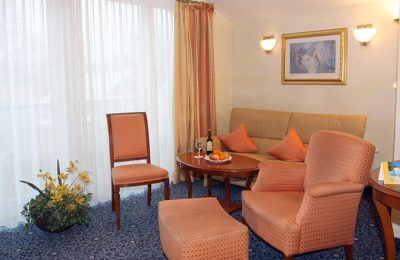 Spa Suite 2 Wohnraum in der Spa Suite