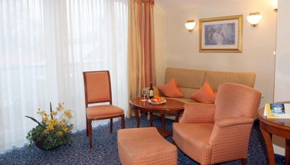 Spa Suite 2 Wohnraum in der Spa Suite