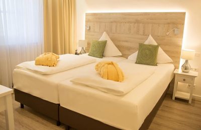 Lebenslust – 45 m² Bett im Zimmer Lebenslust