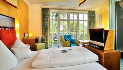 Franzözisches Zimmer “Seepferdchen” Bett im Franzözisches Zimmer