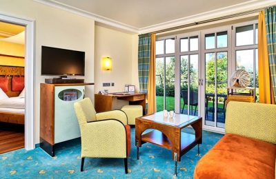 Juniorsuite “Südseeperle” Wohnraum in der Juniorsuite