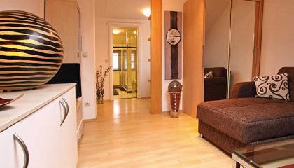 Doppelzimmer Typ 3 Wohnraum im Doppelzimmer Typ 3