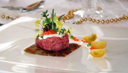 Gericht Liebevoll zubereitetes Gericht