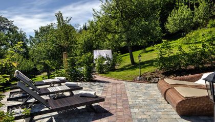 Garten Liegen im Garten