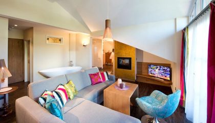 Loftsuite Wohnraum in der Loftsuite