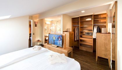 Loftsuite Wohnbereich in der Loftsuite