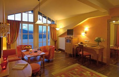Suite Wohnraum in der Suite