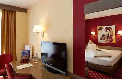 Doppelzimmer Classic Wohnraum im Doppelzimmer Classic