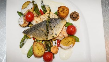 Gericht Fischgericht im Götzfried