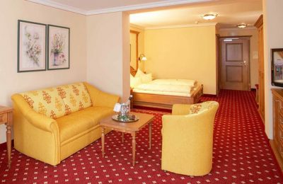 Juniorsuite Deluxe Wohnraum in der Juniorsuite Deluxe