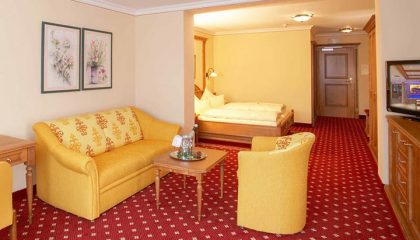 Juniorsuite Deluxe Wohnraum in der Juniorsuite Deluxe