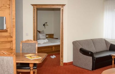 Landhaussuite Wohnraum in der Landhaussuite