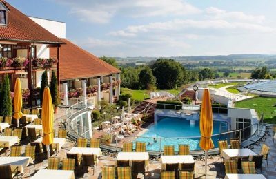 Poolblick Liegen und Pool