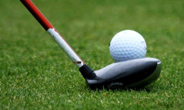 Golf Golfschläger und Golfball