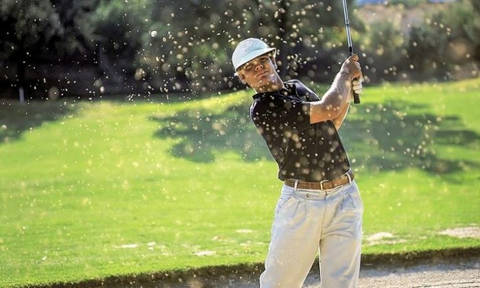 Golfsport Golfspieler im Bayerischen Wald