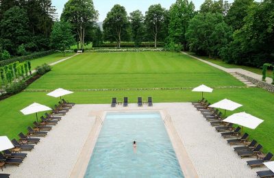 Außenpool Außenpool im Garten vom Gräflicher Park