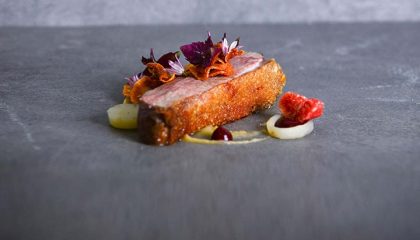 Gericht Frisch zubereitetes Gericht