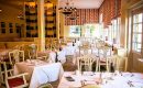 Restaurant Fein gedecktes Restaurant