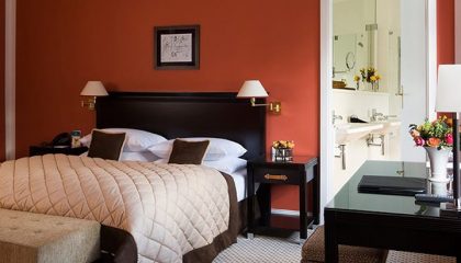 Superior Bett im Zimmer Superior
