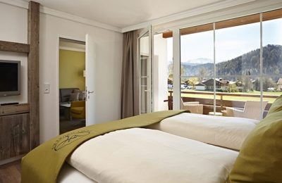 Kuhhimmel Bett im Zimmer Kuhhimmel