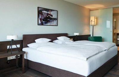 Superior Doppelzimmer Bett im Superior Doppelzimmer