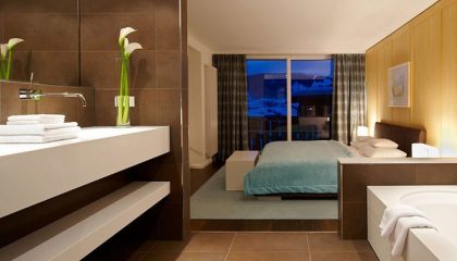 Juniorsuite Bett in der Juniorsuite