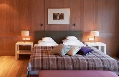 Alpin Suite Süd Bett in der Alpin Suite Süd
