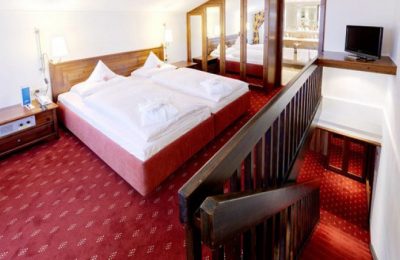Galerie Suite (2 Personen) Bett in der Galerie Suite