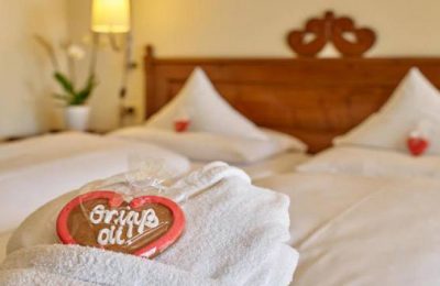 Komfort Doppelzimmer Bett im Komfort Doppelzimmer