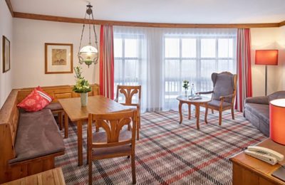 Suite Wohnraum in der Suite