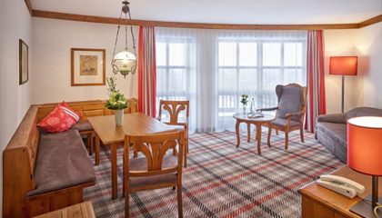Suite Wohnraum in der Suite