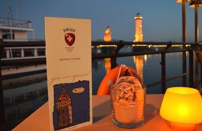 Harbour Lounge Nacht Harbour Lounge bei Nacht im Kerzenschein