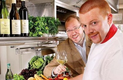 Küche Küchenchef des Hotels