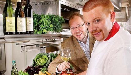 Küche Küchenchef des Hotels
