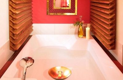 Oriental Romantiksuite Badewanne in der Oriental Romantiksuite