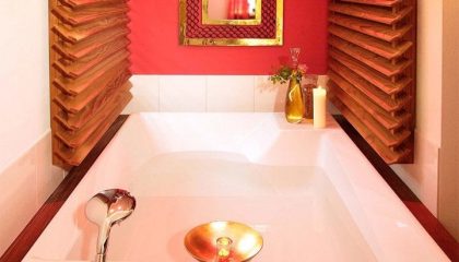 Oriental Romantiksuite Badewanne in der Oriental Romantiksuite