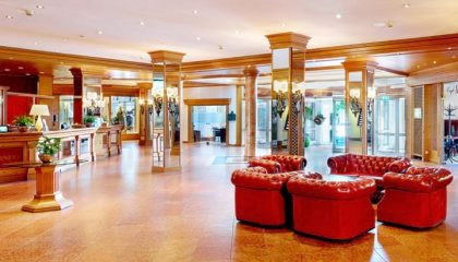 Empfang Empfang im Hotel