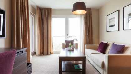Suite Deluxe Wohnraum in der Suite Deluxe