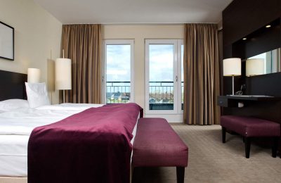 Suite Landblick Schlafbereich in der Suite Landblick