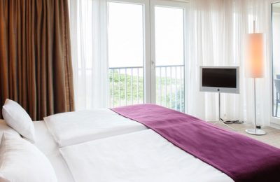Weitere einzigartige Suiten Bett mit Ausblick in der Suite Deluxe