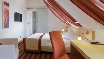 Einzelzimmer Bett im Einzelzimmer