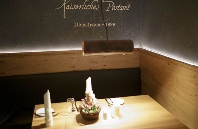 Poststube Sitzecke in der Poststube